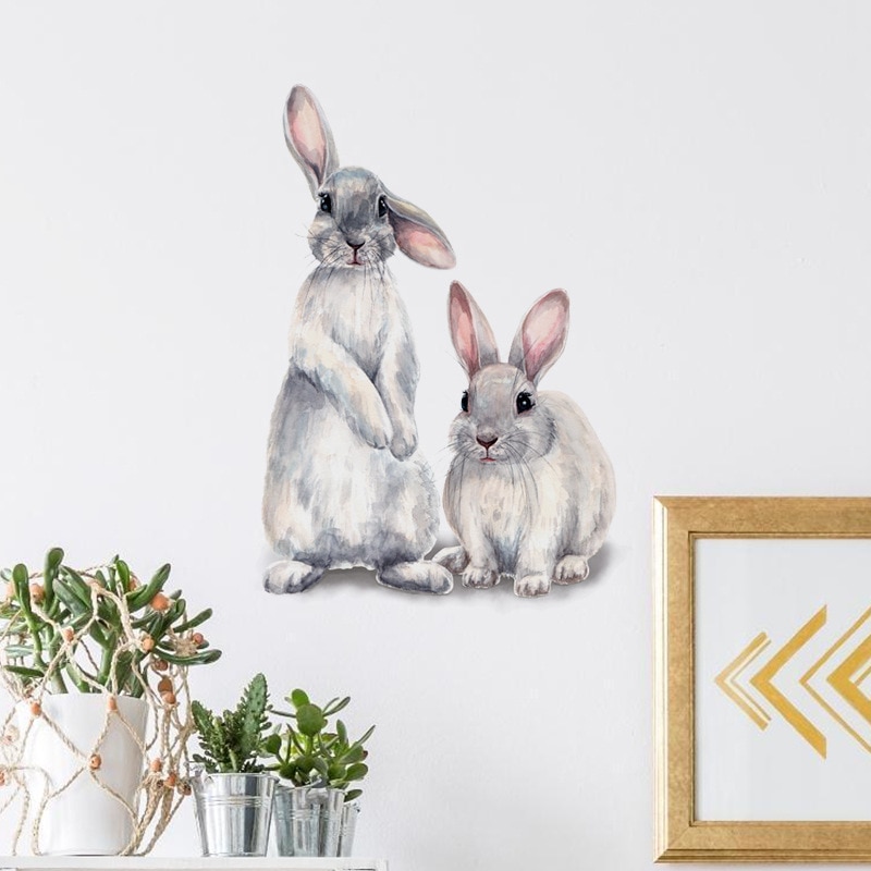 Rabbit Wall Sticker Home Decor Rabbit Wall Sticker Home Decor