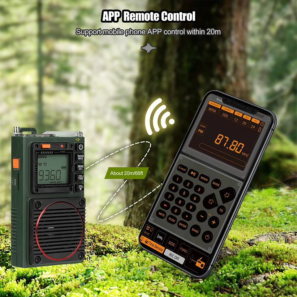 Radio FM Portable Radios AM FM Mini Ham Radio Shortwave Emergency Amateur Radio Multiband SW VHF WB Alarm Clock Radio FM Portable Radios AM FM Mini Ham Radio Shortwave Emergency Amateur Radio Multiband SW VHF WB Alarm Clock