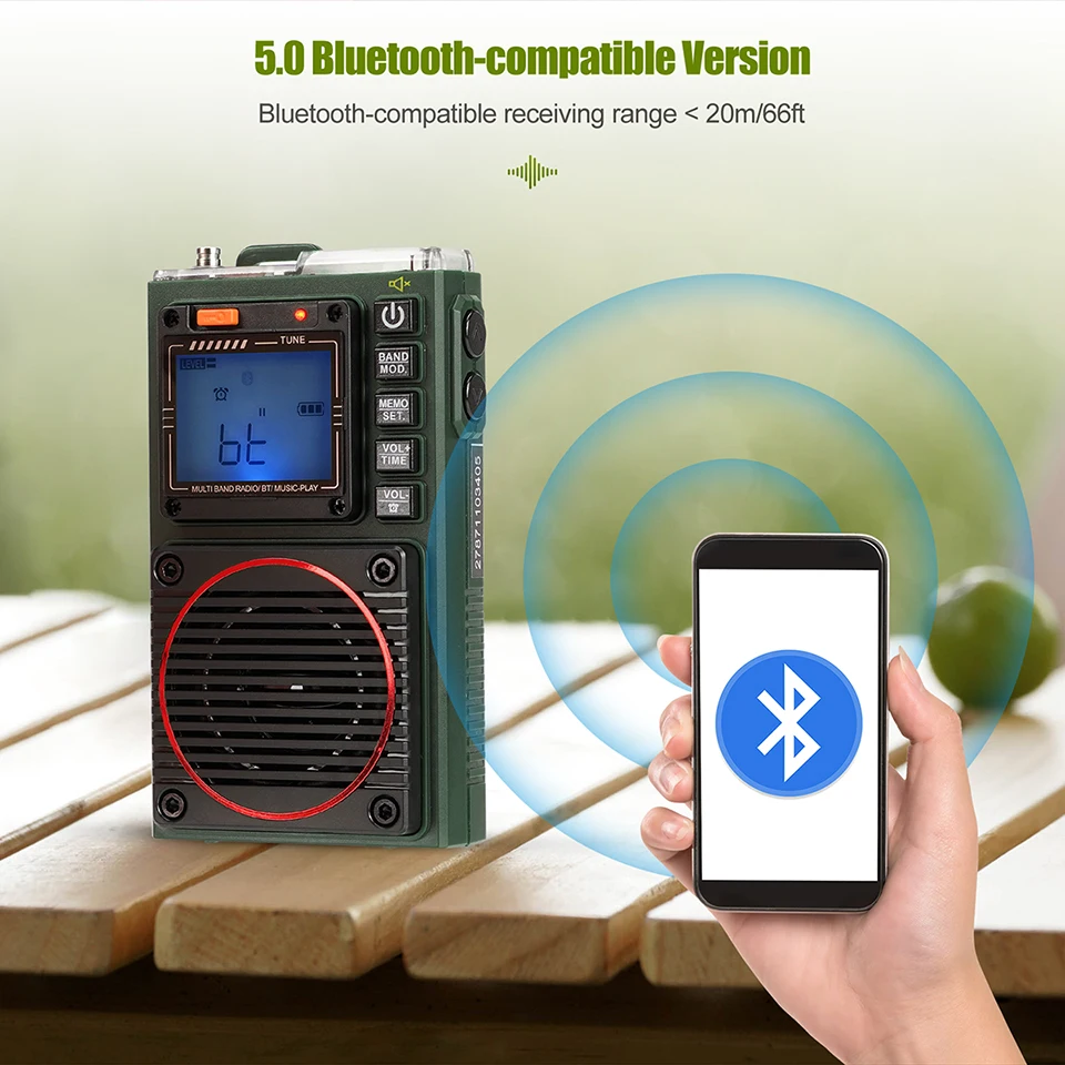 Radio FM Portable Radios AM FM Mini Ham Radio Shortwave Emergency Amateur Radio Multiband SW VHF WB Alarm Clock Radio FM Portable Radios AM FM Mini Ham Radio Shortwave Emergency Amateur Radio Multiband SW VHF WB Alarm Clock