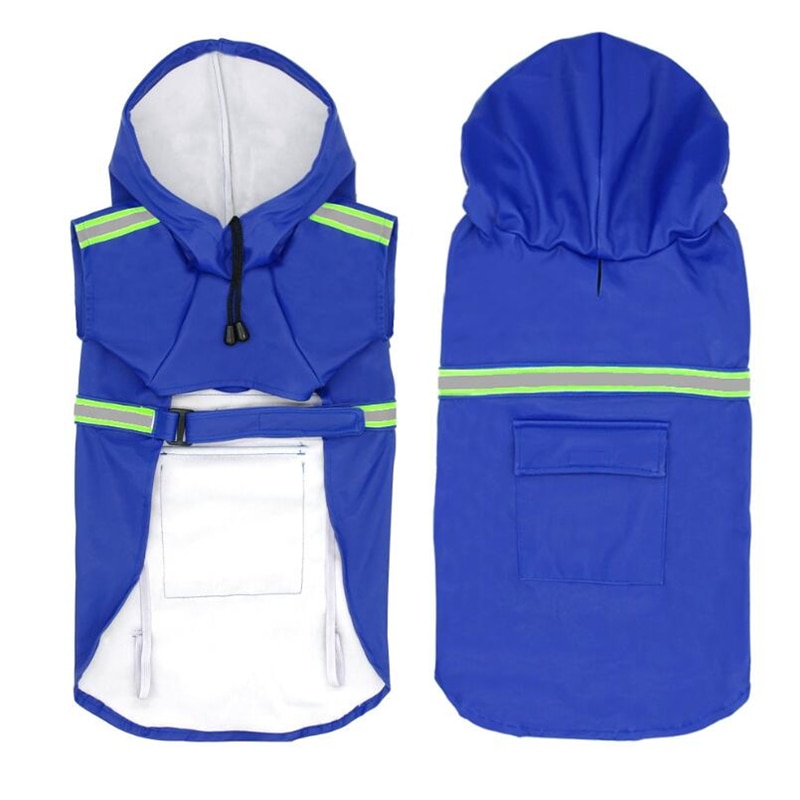 Rain Jacket for Dogs Waterproof Raincoat