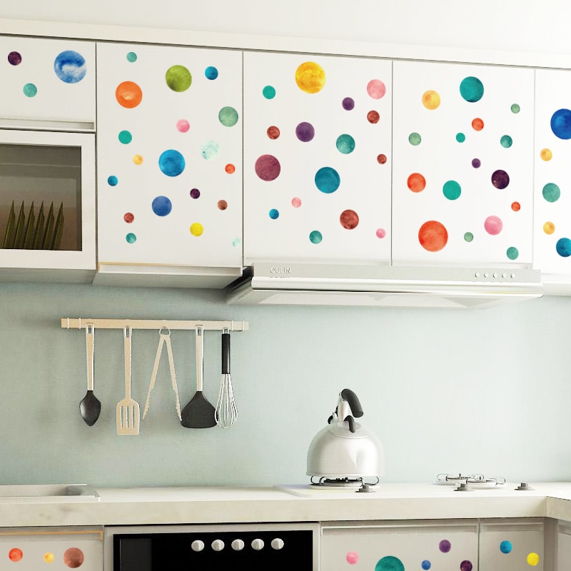Rainbow Color Bedroom Wall Stickers Decor Rainbow Color Bedroom Wall Stickers Decor