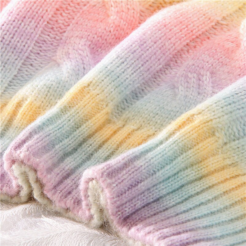 Rainbow Knit Sweater for Women Rainbow Knit Sweater for Women