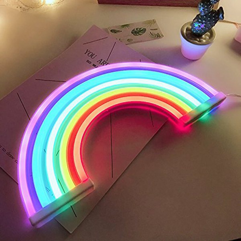 Rainbow Night Light LED Desk Lamp Rainbow Night Light LED Desk Lamp