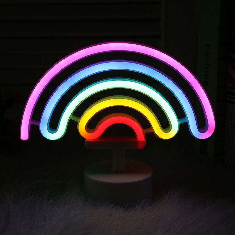Rainbow Night Light LED Desk Lamp Rainbow Night Light LED Desk Lamp