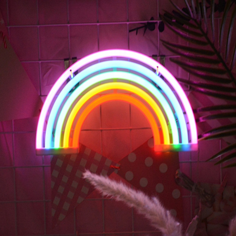 Rainbow Night Light LED Desk Lamp Rainbow Night Light LED Desk Lamp
