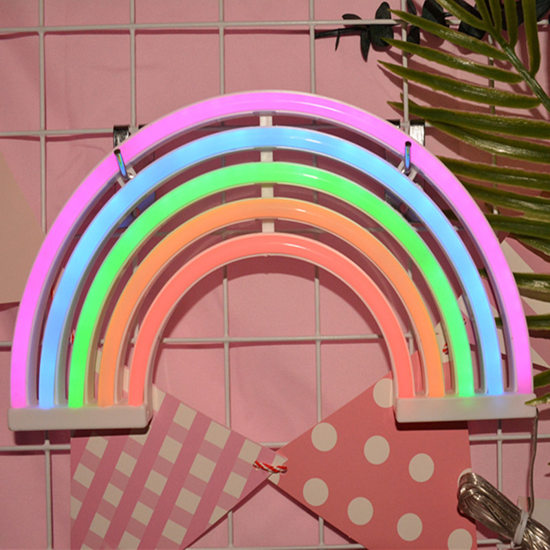 Rainbow Night Light LED Desk Lamp Rainbow Night Light LED Desk Lamp