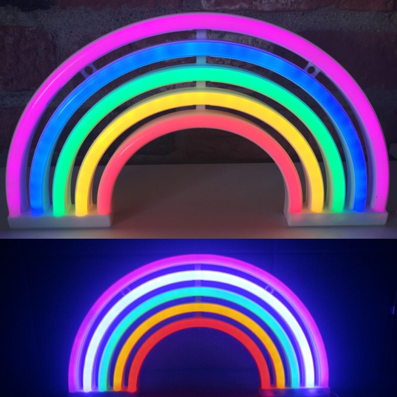 Rainbow Night Light LED Desk Lamp Rainbow Night Light LED Desk Lamp