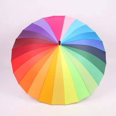 Rainbow Parasol Windproof Umbrella Rainbow Parasol Windproof Umbrella