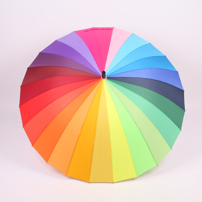 Rainbow Parasol Windproof Umbrella Rainbow Parasol Windproof Umbrella