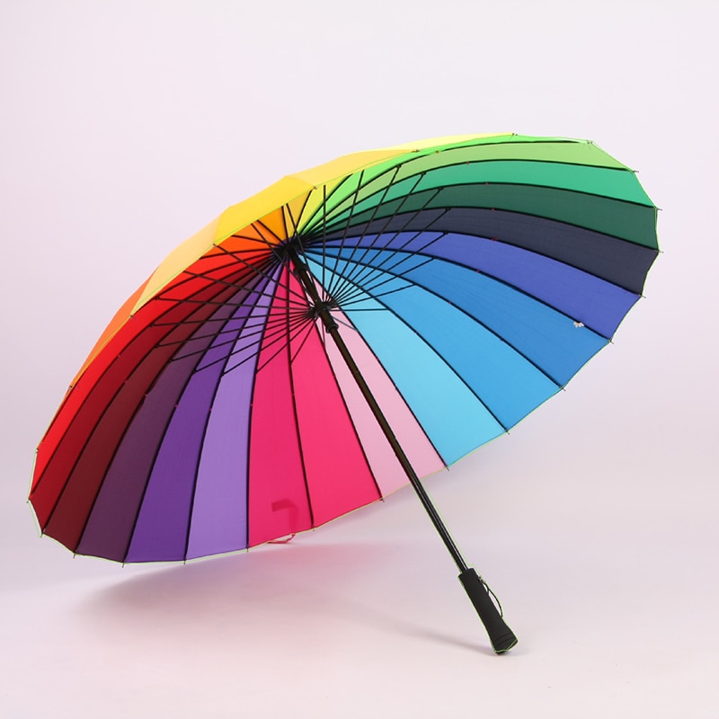 Rainbow Parasol Windproof Umbrella Rainbow Parasol Windproof Umbrella