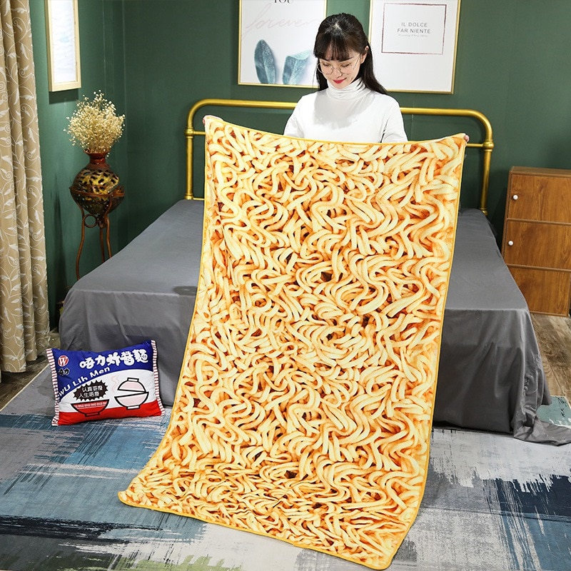 Ramen Blanket Transformable Pillow Ramen Blanket Transformable Pillow