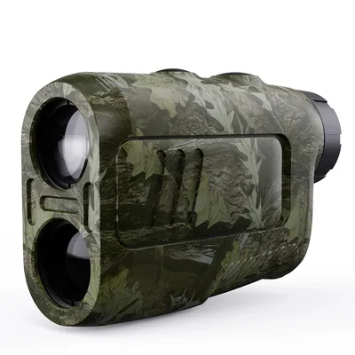 Range finder 7° Big Field 656Yd laser rangefinder for hunting, with Rain and Fog Ranging Mode, BOW Mode, Auto Height