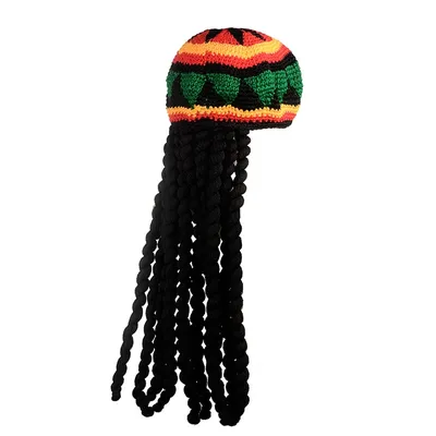 Rasta Hat Jamaican Style Dreadlocks Rasta Hat Jamaican Style Dreadlocks