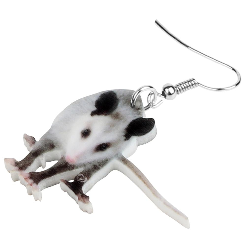 Rat Earrings Realistic Dangling Earrings Rat Earrings Realistic Dangling Earrings