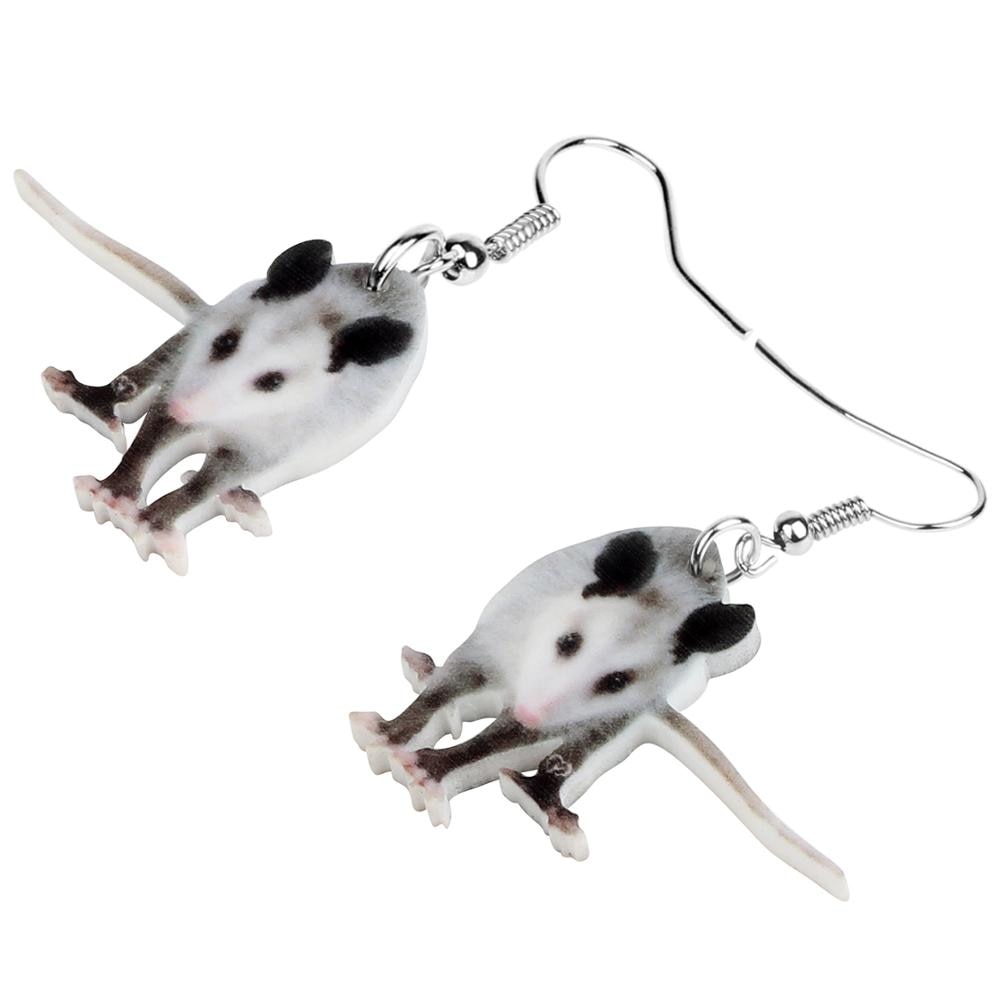 Rat Earrings Realistic Dangling Earrings Rat Earrings Realistic Dangling Earrings