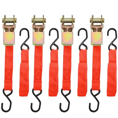 Ratchet Straps Secure Cargo Ties