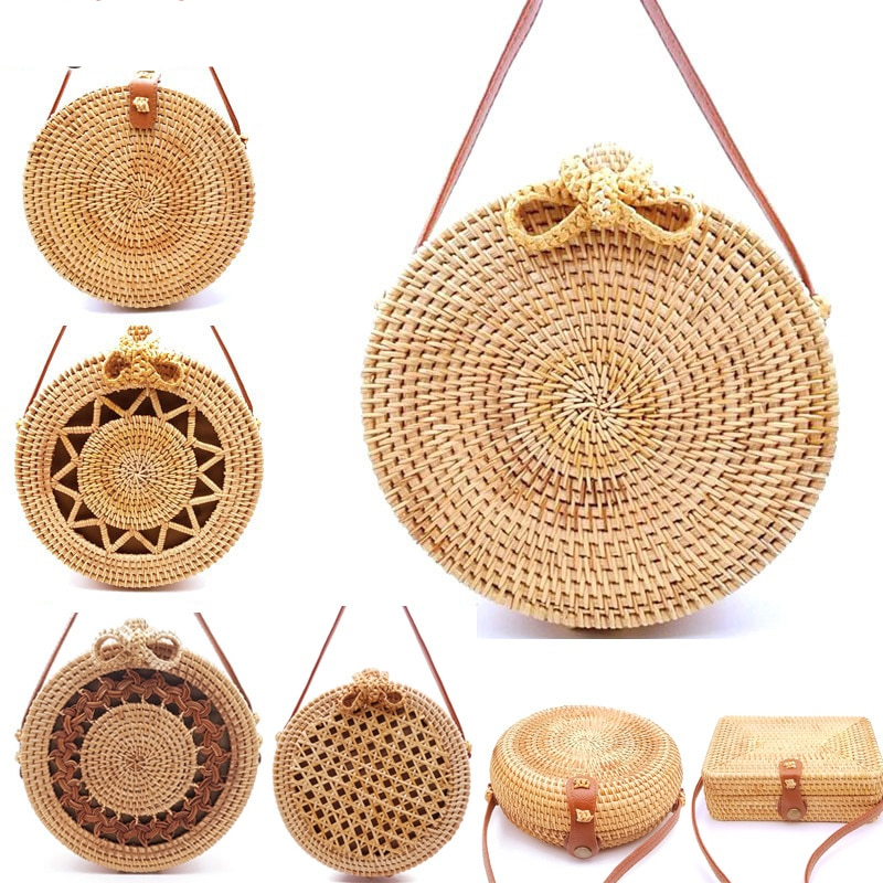 Rattan Bags Handmade Purse
