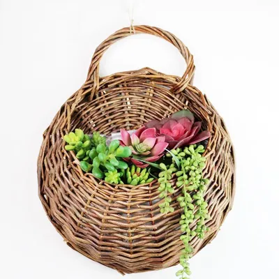 Rattan Basket Eco-Friendly Handmade Vase