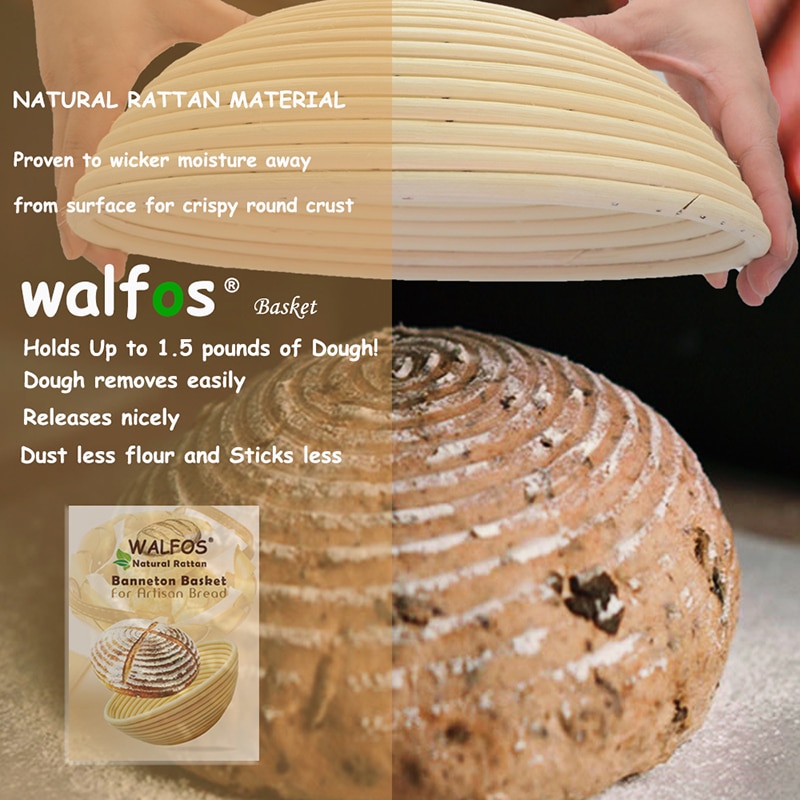 Rattan Bread Basket Dough Holder Rattan Bread Basket Dough Holder