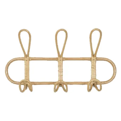 Rattan Coat Hooks and Room Decoration