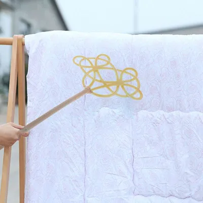 Rattan Dust-Removing Carpet Beater