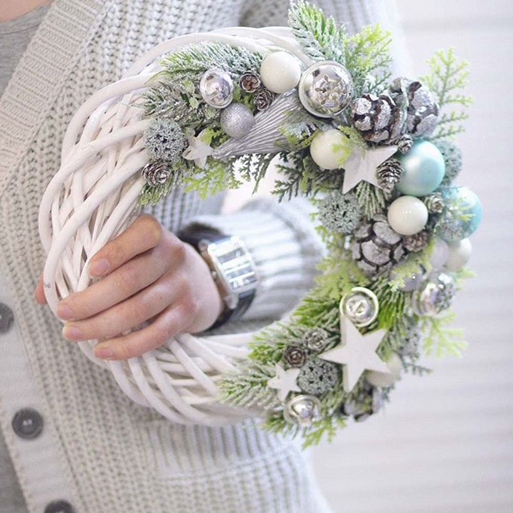 Rattan Wreath Craft Christmas Decor Rattan Wreath Craft Christmas Decor