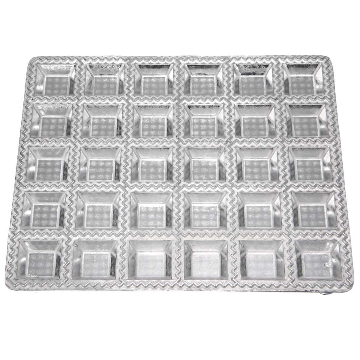 Ravioli Maker 30-Slot Aluminum Mold