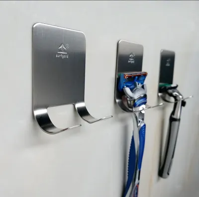 Razor Holder for Shower Stainless Steel Hanger Razor Holder for Shower Stainless Steel Hanger