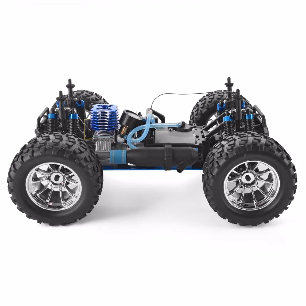 RC Car 1:10 Scale Two Speed Off Road Monster Truck Nitro Gas Power 4wd Remote Control Car High Speed Hobby Racing RC