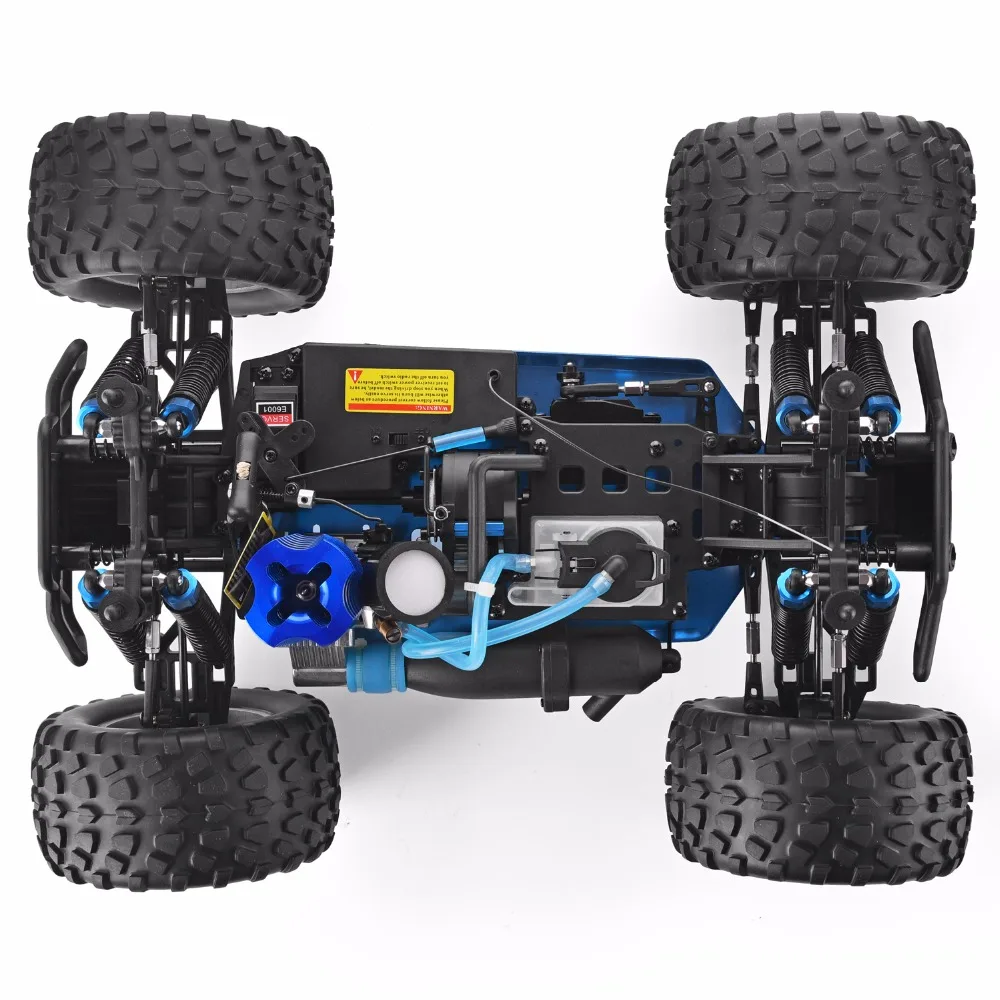 RC Car 1:10 Scale Two Speed Off Road Monster Truck Nitro Gas Power 4wd Remote Control Car High Speed Hobby Racing RC