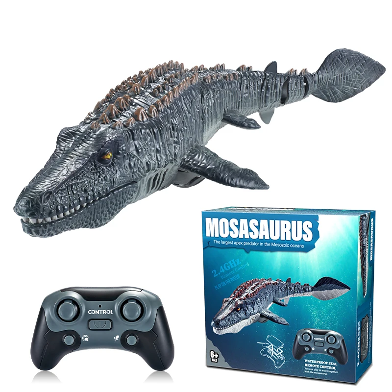RC Hippo Toys Remote Control Boat Waterproof Spray kids toys For Boys Gift