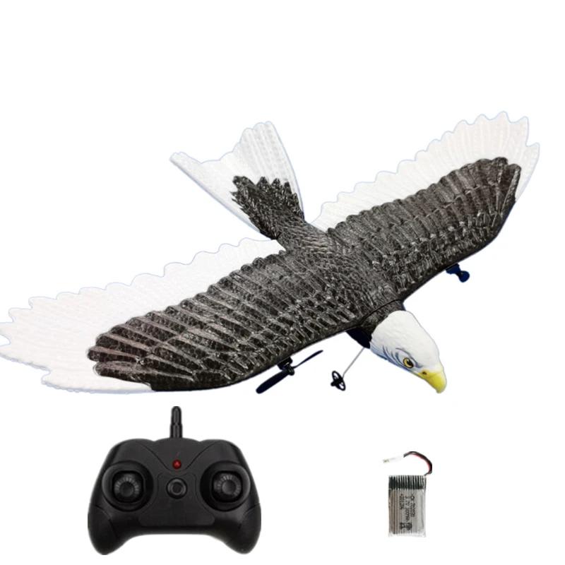 RC Plane Wingspan Eagle Aircraft Fighter 2.4G Radio Control Remote Control Hobby Glider Airplane Foam Boys Toys for