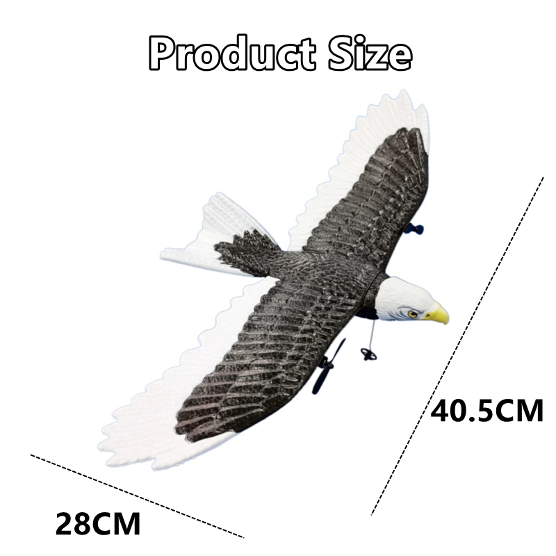 RC Plane Wingspan Eagle Aircraft Fighter 2.4G Radio Control Remote Control Hobby Glider Airplane Foam Boys Toys for RC Plane Wingspan Eagle Aircraft Fighter 2.4G Radio Control Remote Control Hobby Glider Airplane Foam Boys Toys for