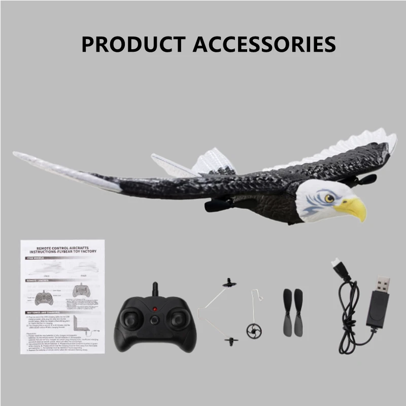 RC Plane Wingspan Eagle Aircraft Fighter 2.4G Radio Control Remote Control Hobby Glider Airplane Foam Boys Toys for RC Plane Wingspan Eagle Aircraft Fighter 2.4G Radio Control Remote Control Hobby Glider Airplane Foam Boys Toys for