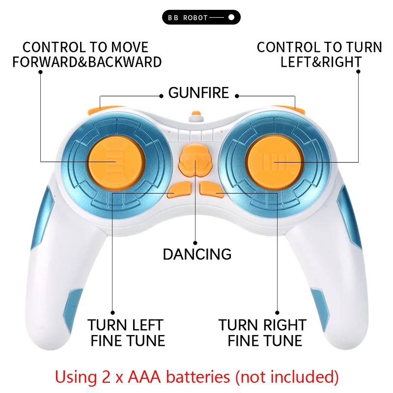 RC Robot 2.4G Radio Remote Control With Sound Watch Gesture Induction Sensor Intelligent Robot Car Model Kid Electronic