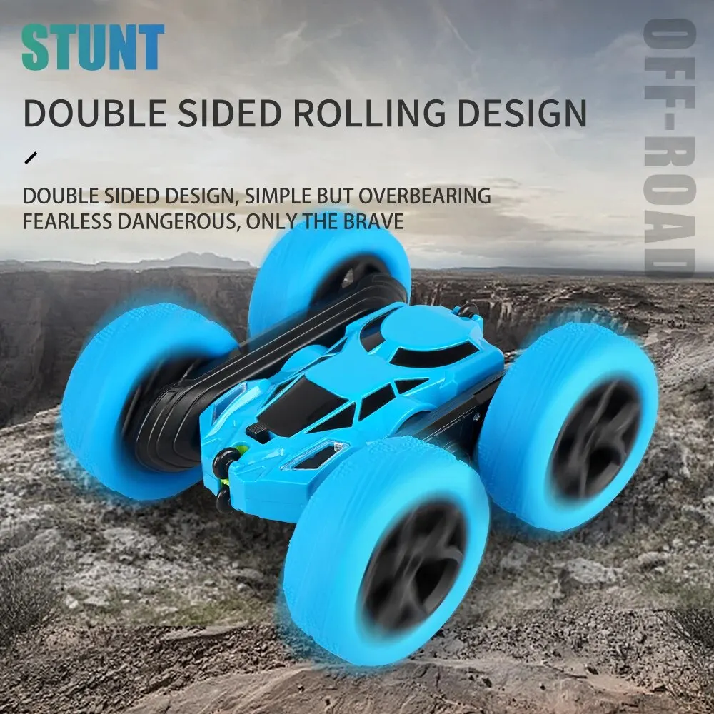 RC Stunt Car Children Double Sided Flip 2.4G Remote Control 360 Deree Rotation Off Road Drift RC Car Gifts For Kids RC Stunt Car Children Double Sided Flip 2.4G Remote Control 360 Deree Rotation Off Road Drift RC Car Gifts For Kids