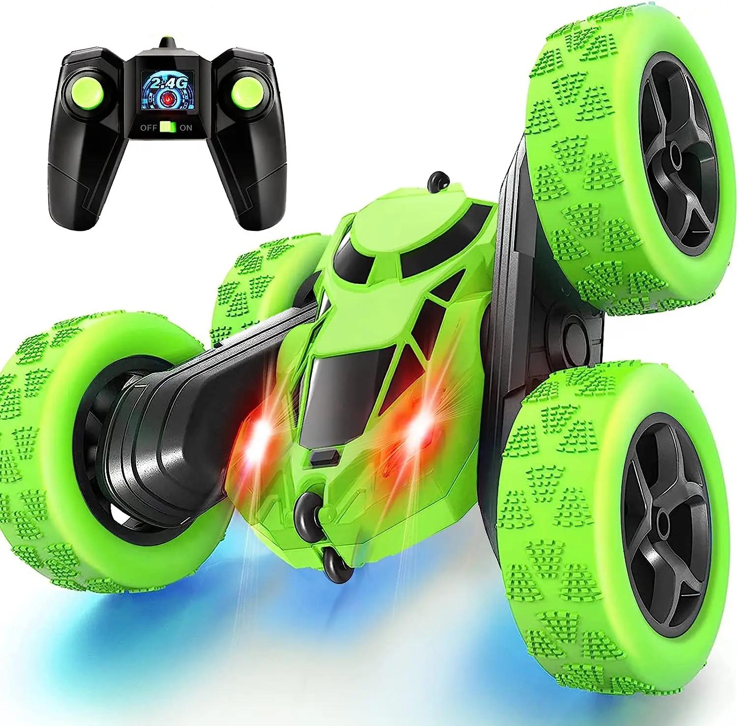 RC Stunt Car Children Double Sided Flip 2.4Ghz Remote Control Car 360 Degree Rotation Off Road Kids Rc Drift Car Toys