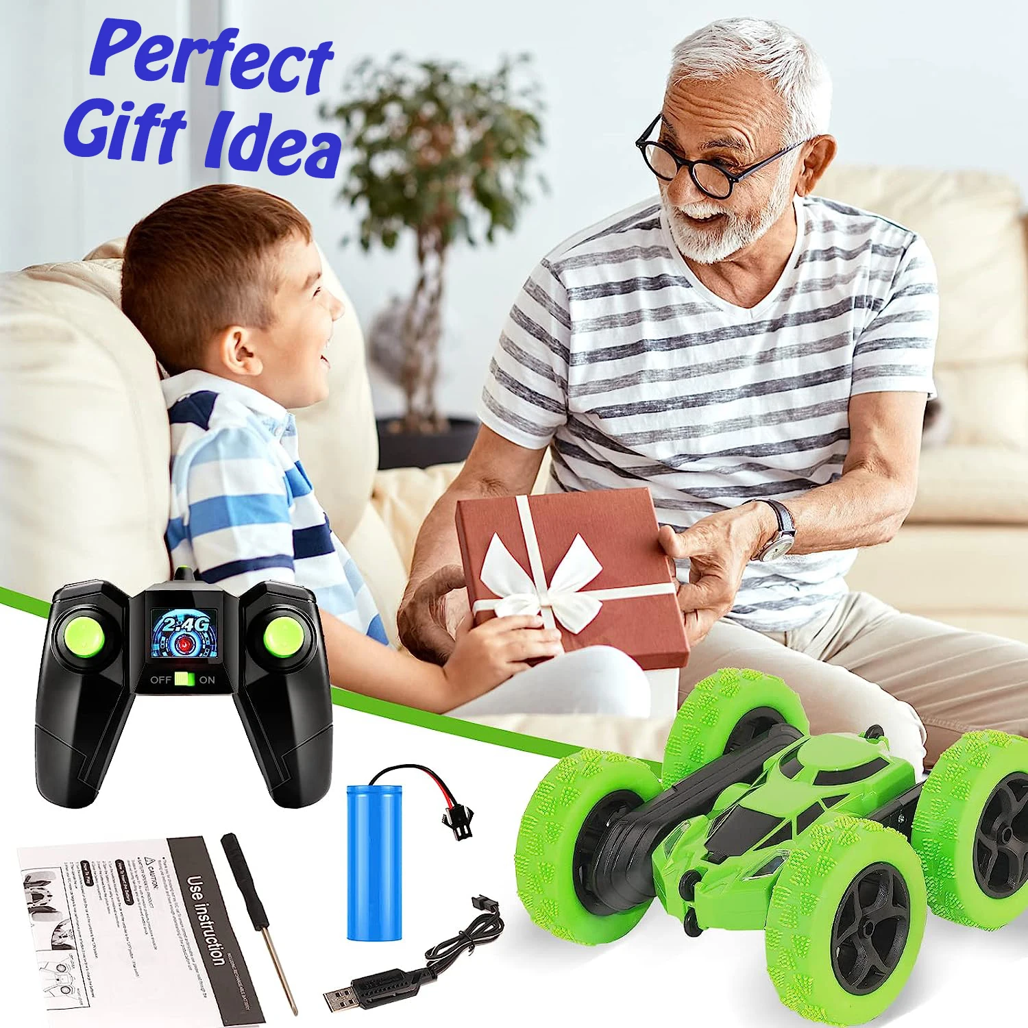 RC Stunt Car Children Double Sided Flip 2.4Ghz Remote Control Car 360 Degree Rotation Off Road Kids Rc Drift Car Toys RC Stunt Car Children Double Sided Flip 2.4Ghz Remote Control Car 360 Degree Rotation Off Road Kids Rc Drift Car Toys
