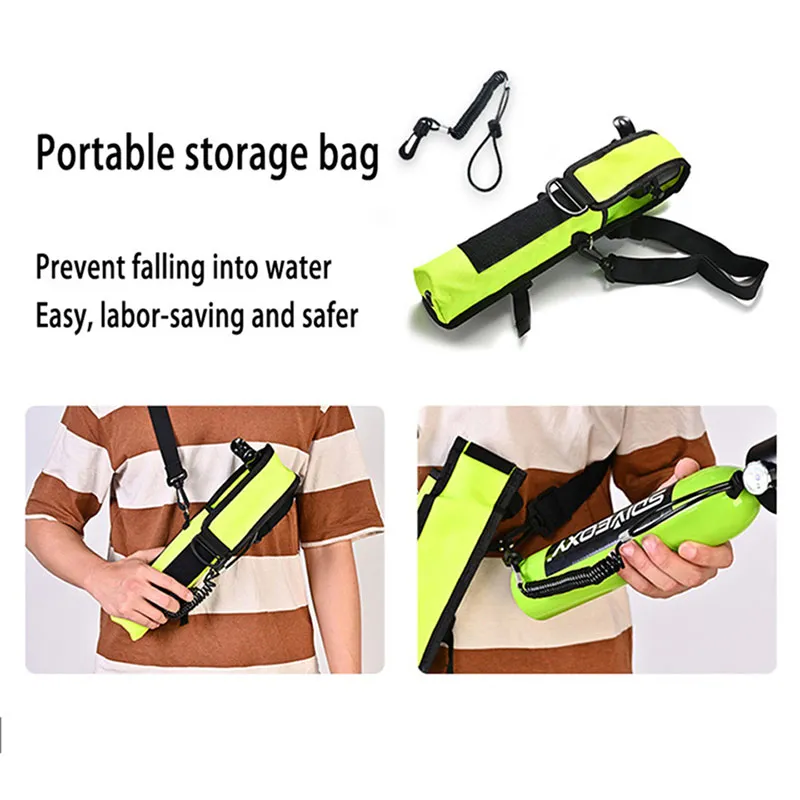 Re-inflatable Scuba Cylinder Diving Oxygen Tank In Underwater Breathing Apparatus Portable Mini Diving Gear Accessories
