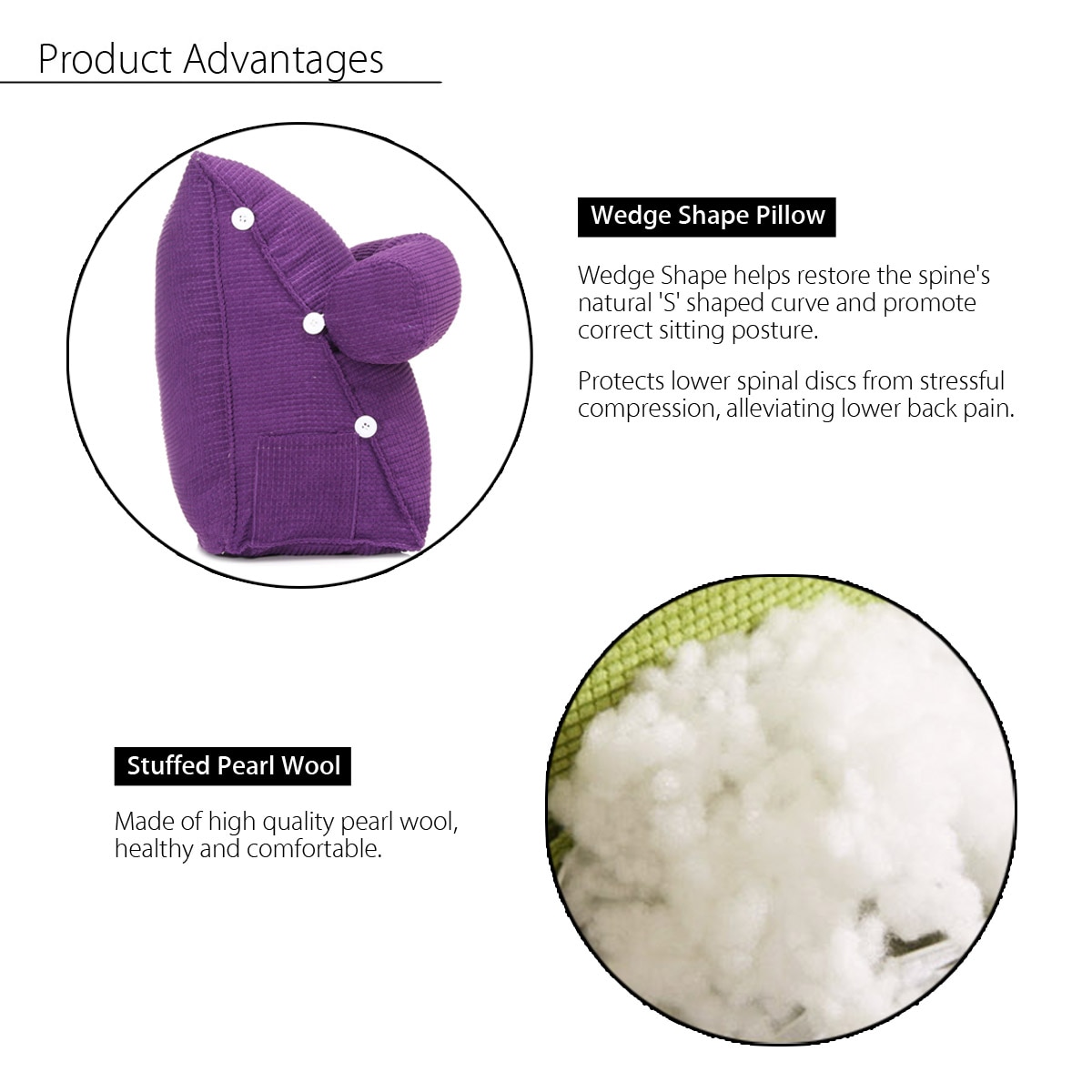 Reading Pillow Backrest Cushion with Headrest Reading Pillow Backrest Cushion with Headrest