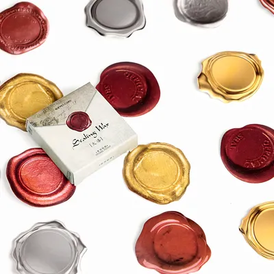Ready to Use Wax Seal Stickers (45 pcs) Ready to Use Wax Seal Stickers (45 pcs)