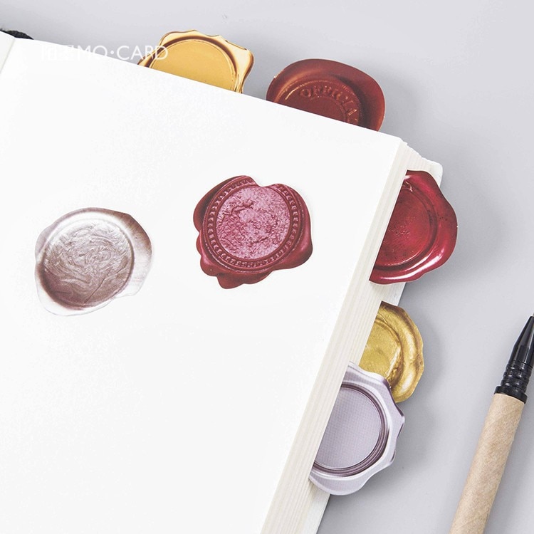 Ready to Use Wax Seal Stickers (45 pcs) Ready to Use Wax Seal Stickers (45 pcs)