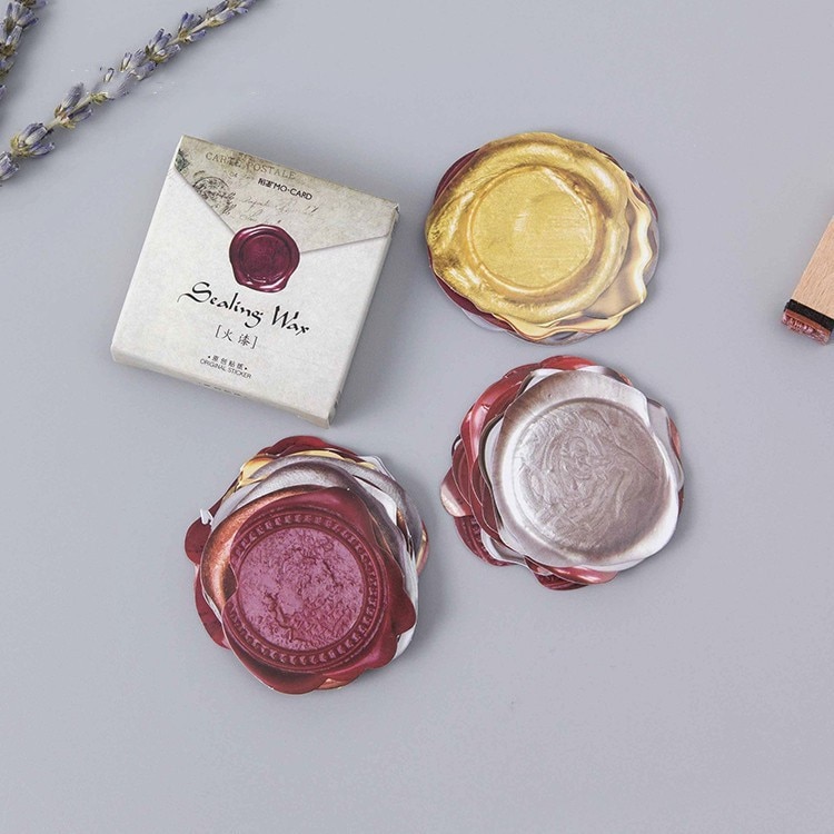 Ready to Use Wax Seal Stickers (45 pcs) Ready to Use Wax Seal Stickers (45 pcs)