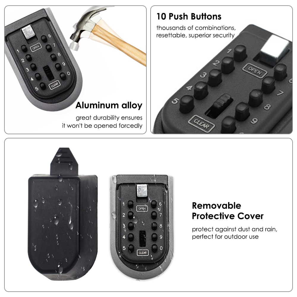 Real Estate Lock Box Combination Safe Real Estate Lock Box Combination Safe