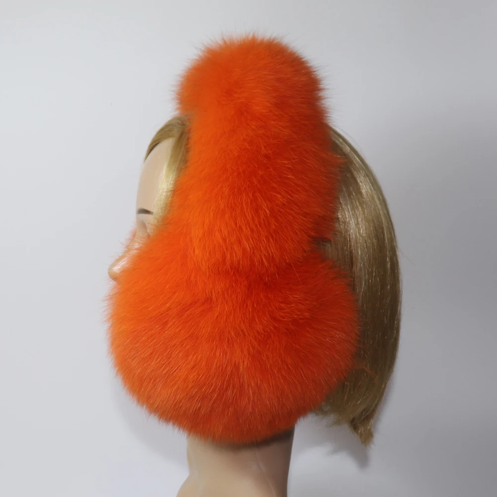Real Fox Fur Earmuffs For Winter Women Warm Natural Raccoon Fur Earmuffs Girls Ear Warmer Genuine Fur Scarves Plush Ear Real Fox Fur Earmuffs For Winter Women Warm Natural Raccoon Fur Earmuffs Girls Ear Warmer Genuine Fur Scarves Plush Ear