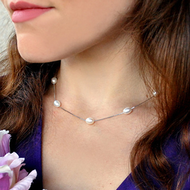 Real Pearl Necklace Women's Jewelry Real Pearl Necklace Women's Jewelry