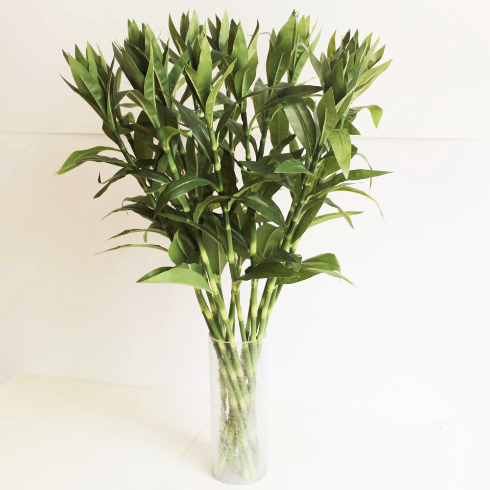 Realistic Artificial Bamboo Stalks (3pcs)