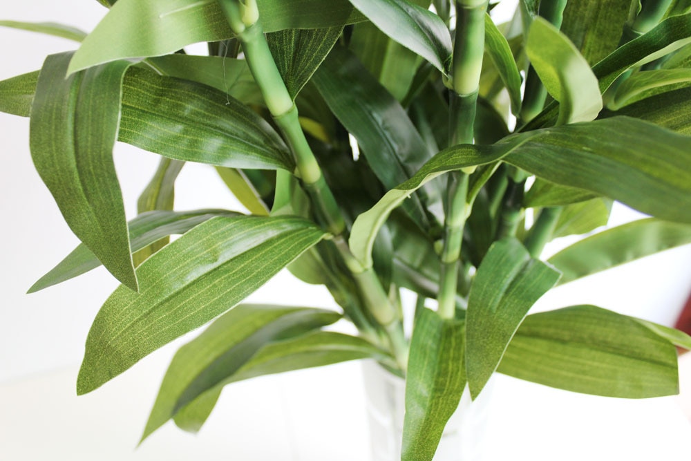 Realistic Artificial Bamboo Stalks (3pcs)