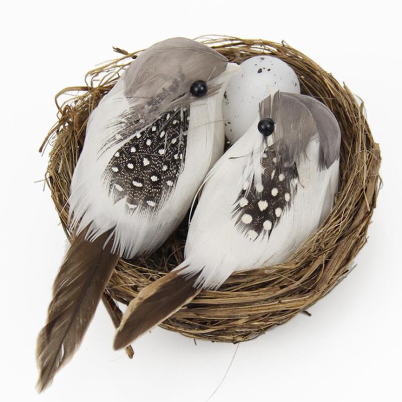 Realistic Artificial Bird Nest Decor Realistic Artificial Bird Nest Decor