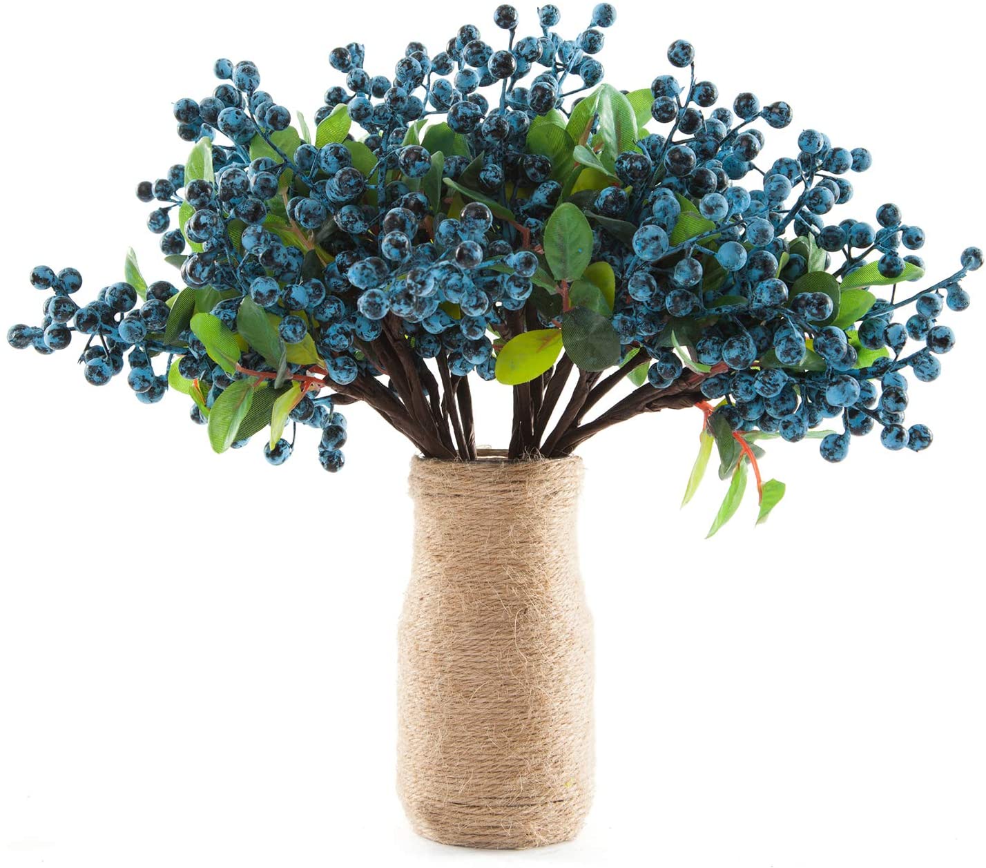 Realistic Artificial Blueberry Stems (5pcs) Realistic Artificial Blueberry Stems (5pcs)